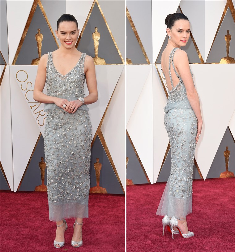 데이지 Ridley: Oscars 2016 red carpet best dressed