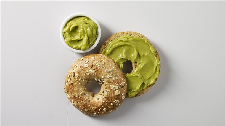 Starbucks Organic Avocado Spread on Bagel