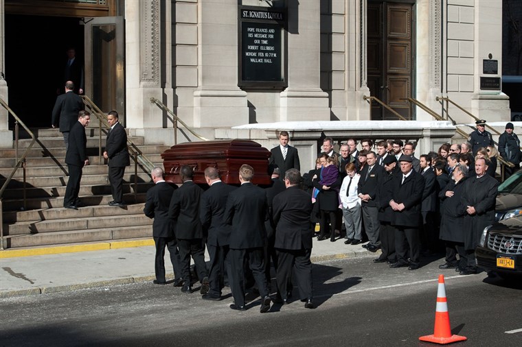 Immagine: Philip Seymour Hoffman funeral