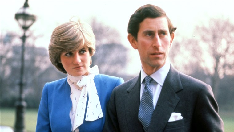 왕자 Charles and Princess Diana in London
