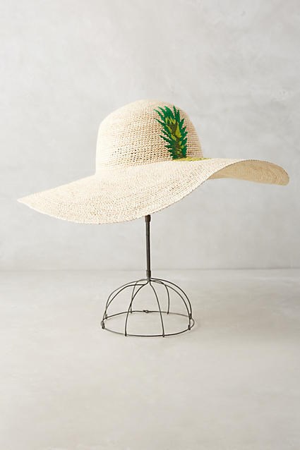 인류학 pineapple sun hat