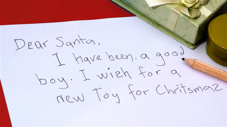 親愛な Santa letter
