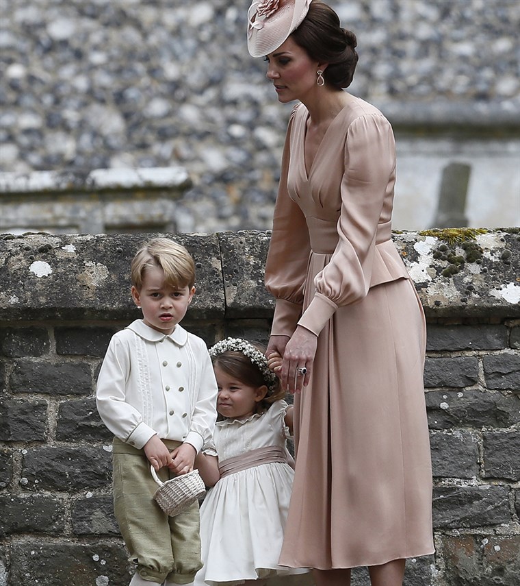 王女 Charlotte and Prince George