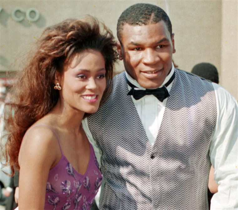 Givens and boxer Mike Tyson were married in 1988 and divorced in 1989 after a volatile marriage. 
