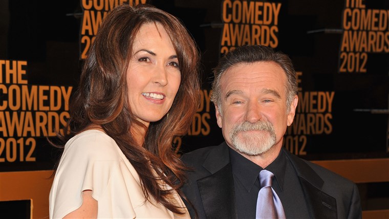 スーザン Schneider and Robin Williams