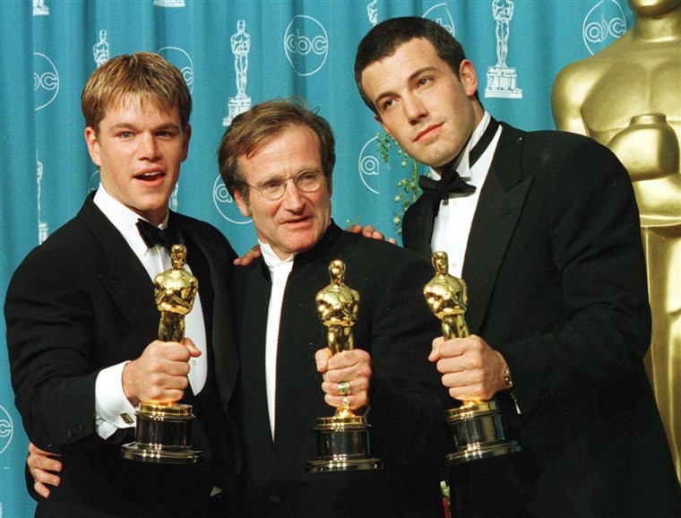 Immagine: Matt Damon, Ben Affleck, Robin Williams