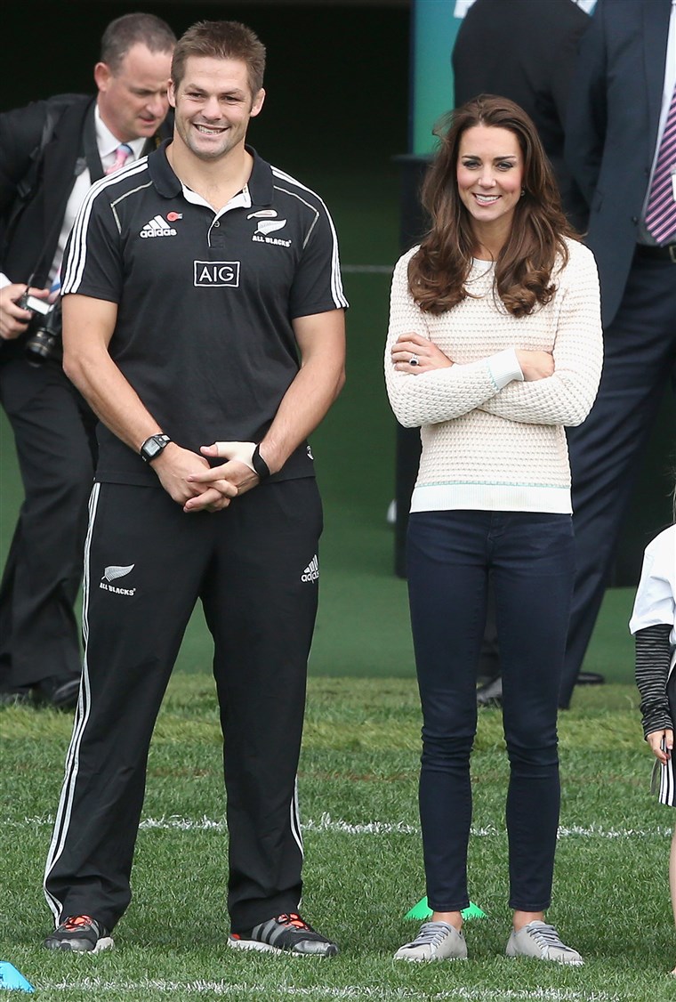 Kate, the Duchess of Cambridge, was a great example for the book's author when finding real-life royalty who wear pants.