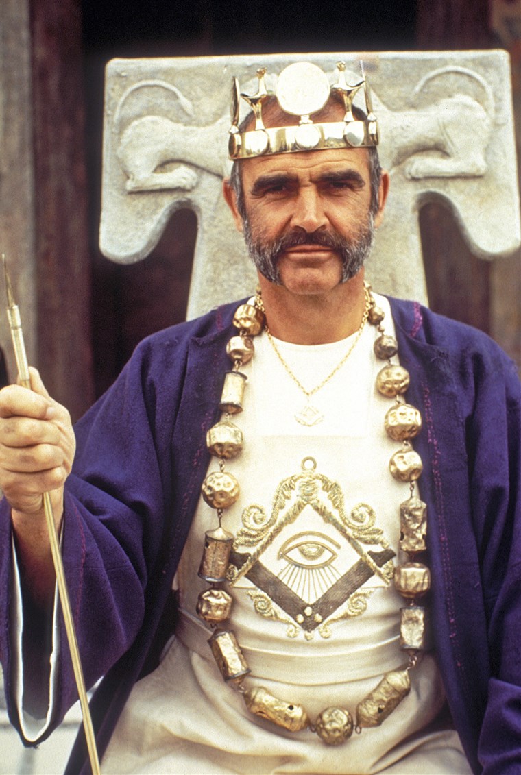 IL MAN WHO WOULD BE KING, Sean Connery, 1975