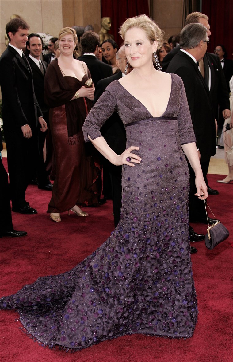 메릴 Streep Oscars Dress 2006