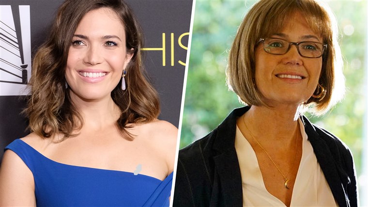 Che cosa a difference: Mandy Moore at age 33 and her 