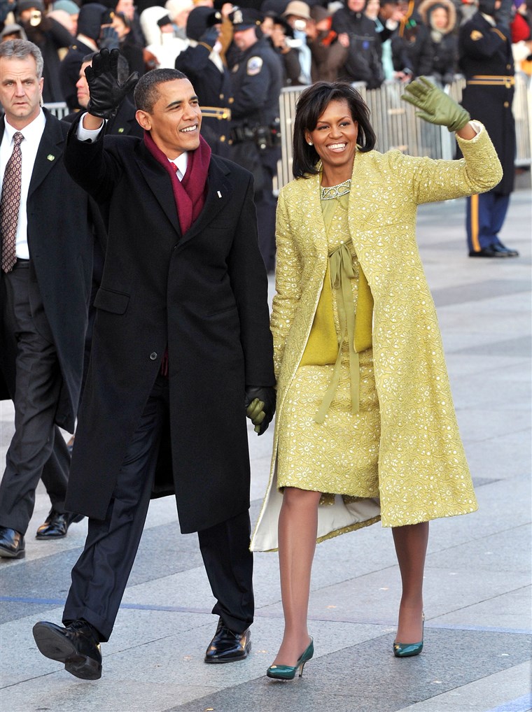 미셸 Obama inauguration dress 2009