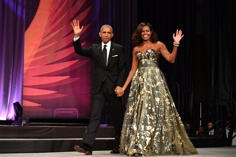 미셸 Obama gown
