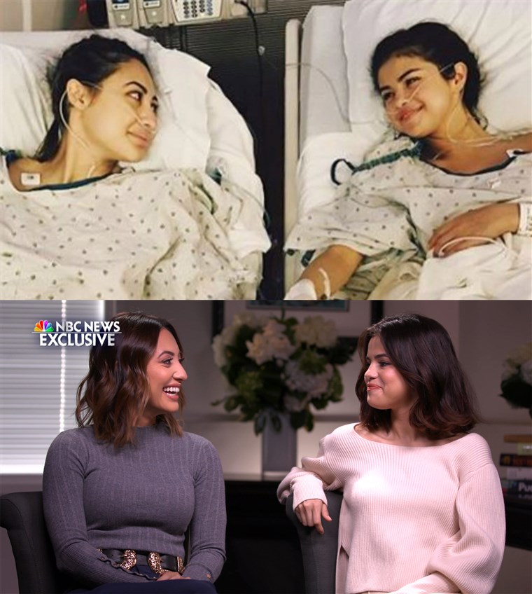 Francia Raísa and Selena Gomez credit their faith and their long friendship for their health journey.