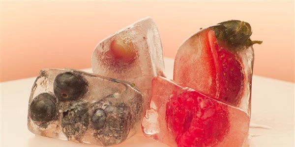 Siri Daly's Fruit-Filled Ice Cubes