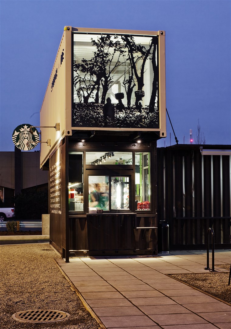 pengiriman container Starbucks