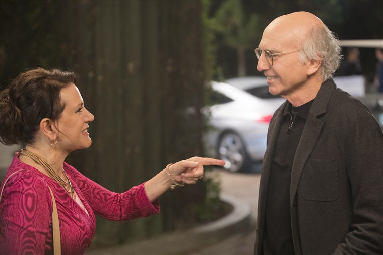Susie Essman's crazy outfits on Curb Your Enthusiasm, Season 9
