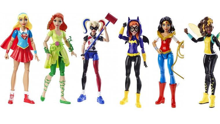 목표 is launching a collection of action figures inspired by female superheroes and villains.