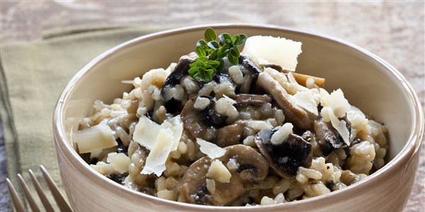 Jamur Risotto with Truffles