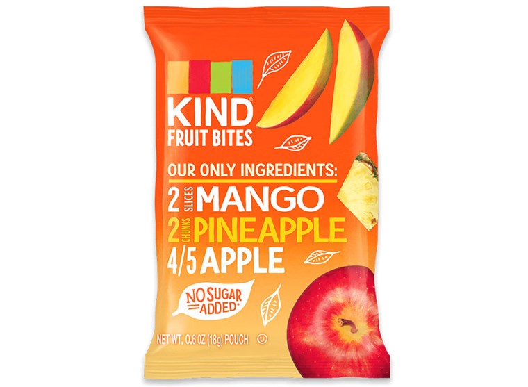 종류 Fruit Bites Mango Pineapple Apple