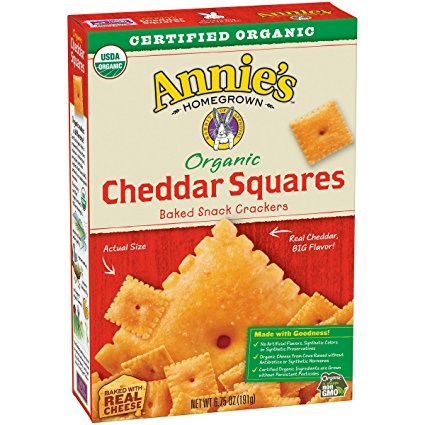 애니's Organic Cheddar Squares
