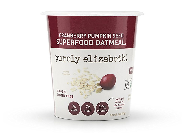 전혀 Elizabeth Cranberry Pumpkin Seed Ancient Grain Oatmeal Cup