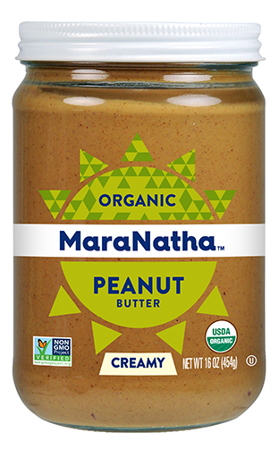 마라나타 Organic No-Stir Creamy Peanut Butter