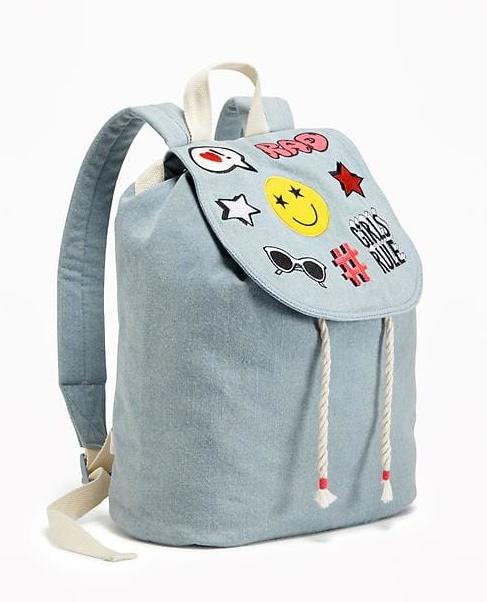 청 Drawstring Backpack for Girls