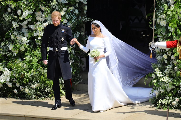 画像： Royal Wedding of Prince Harry and Meghan Markle in Windsor