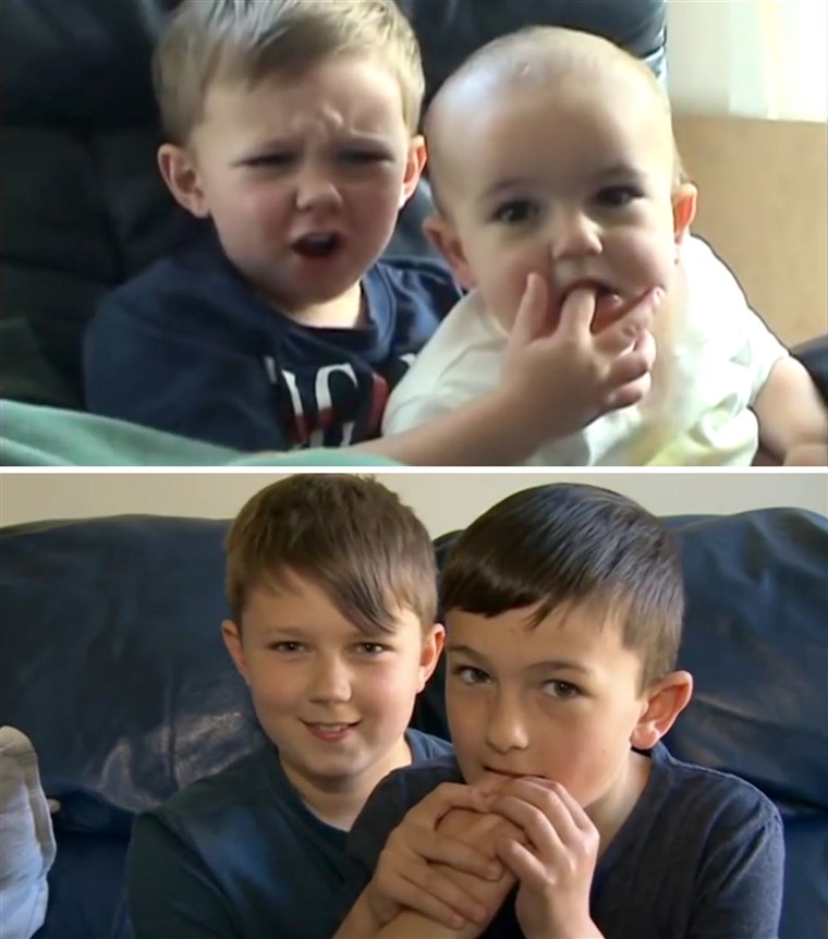 Itu boys from the viral video 'Charlie Bit My Finger' all grown up