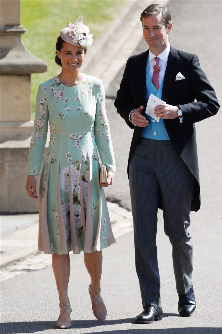 ピパ Middleton and husband James Matthews at royal wedding