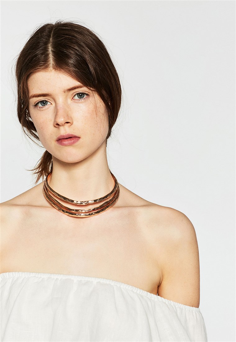 トリプル Choker Necklace women's style fashion accessories