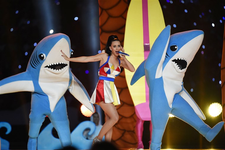 Katy Perry halftime shark