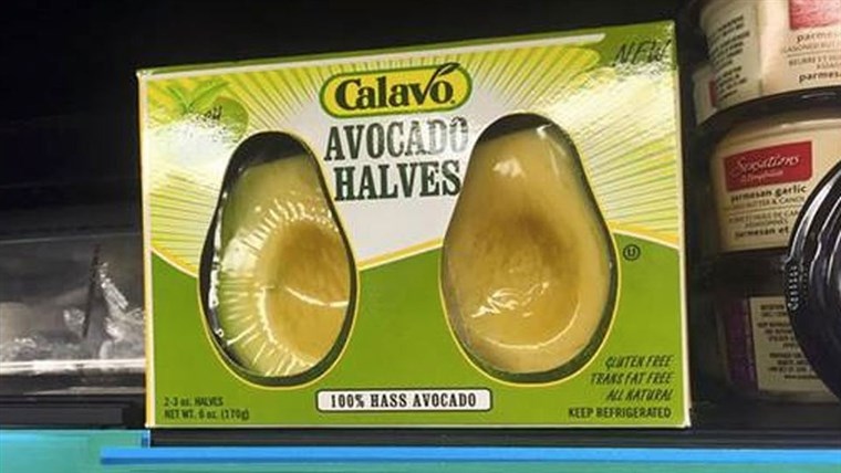 Pra-potong avocado halves