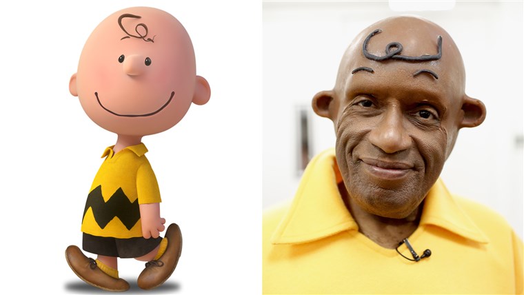 Charlie Brown and Al Roker