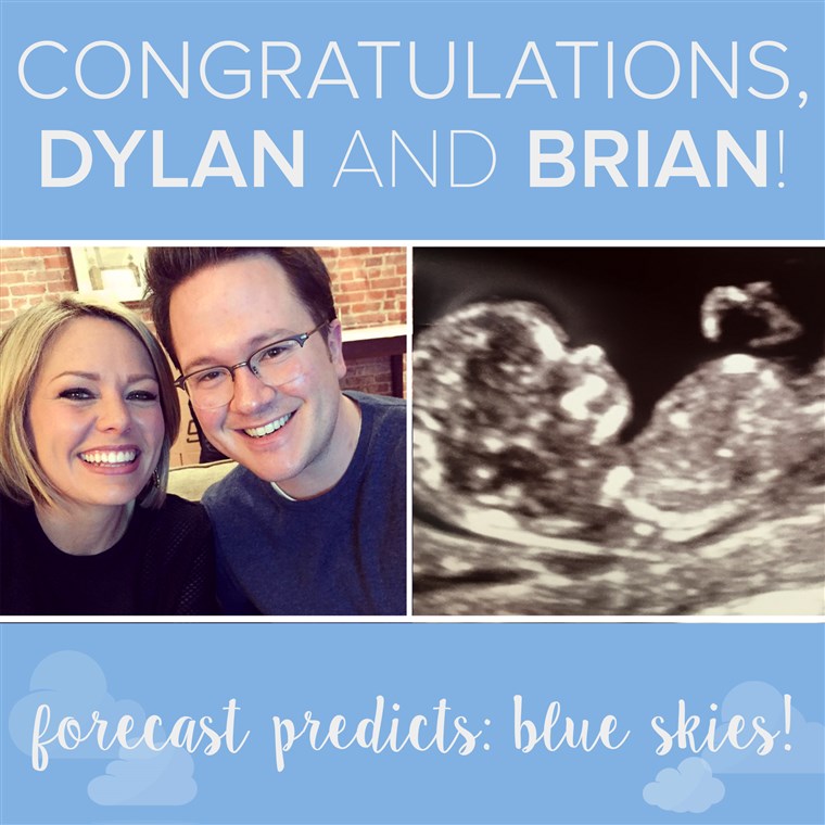 Congratulazioni, Dylan Dreyer and Brian