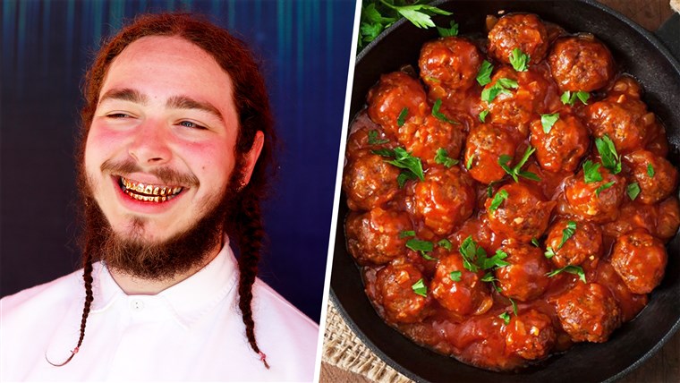 Cantante rap Post Malone needed some help understanding meatballs and Twitter came to the rescue.