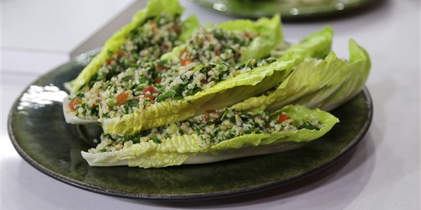 Pomodoro, Herb and Bulgur Wheat Salad (Tabbouleh)