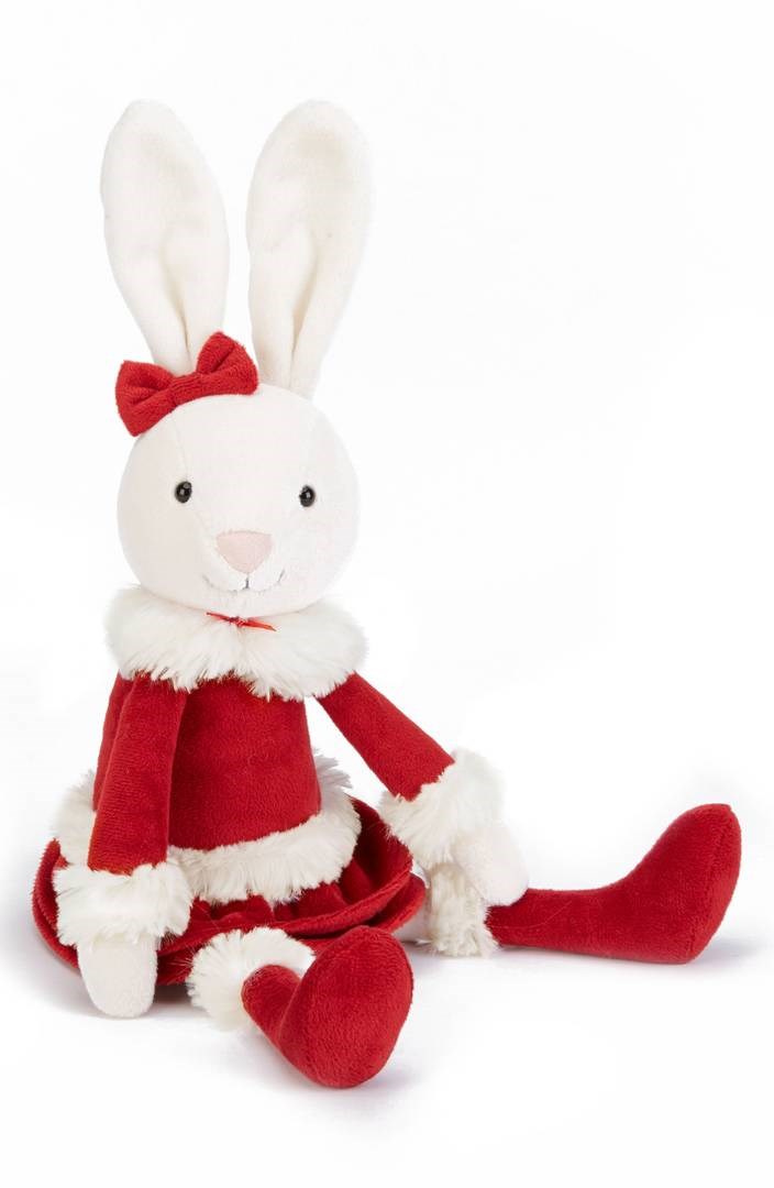 크리스마스 Bitsy Bunny Stuffed Animal by JELLYCAT