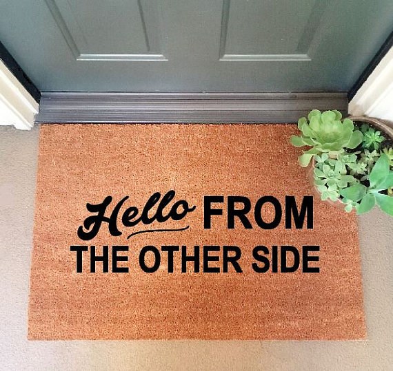 여보세요 From The Other Side Doormat