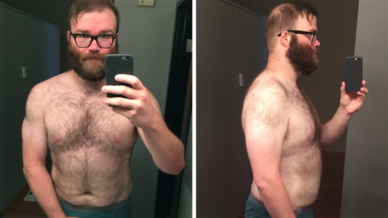 Andy Boyle quit drinking two years ago and lost 75 pounds
