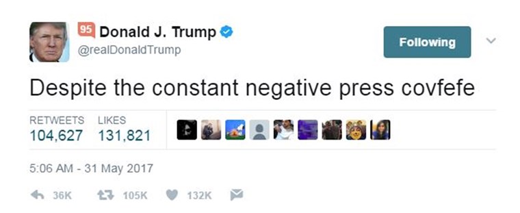 ドナルド Trump Tweet