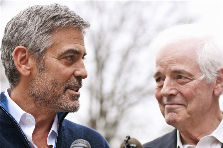 George Clooney and Nick Clooney