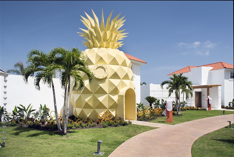 nanas shaped villa in Punta Cana