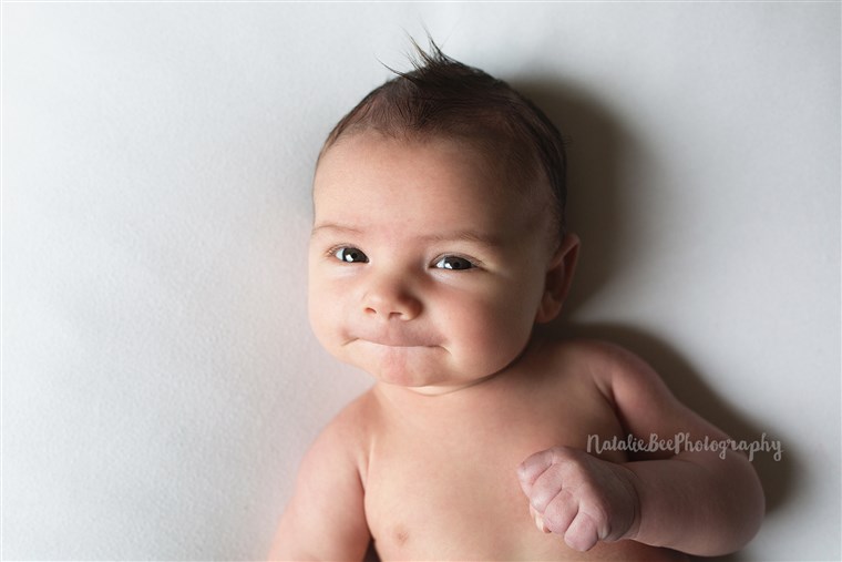 Bayi Simon, shown here at 8 weeks old, came into the world this past January weighing a whopping 11 pounds, 2 ounces.