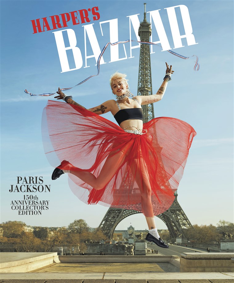 Parigi Jackson in Harper's Bazaar