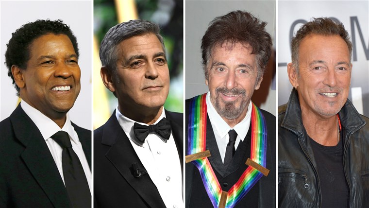 デンゼル Washington / George Clooney / Al Pacino / Bruce Springsteen