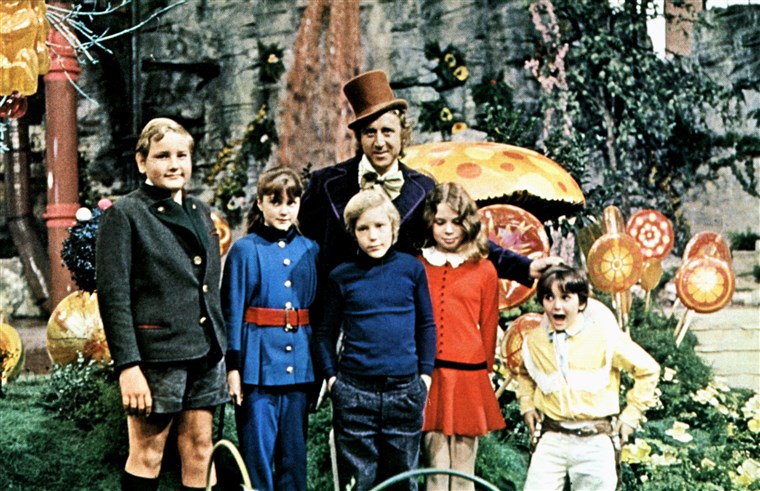 Melemparkan of Willy Wonka & The Chocolate Factory