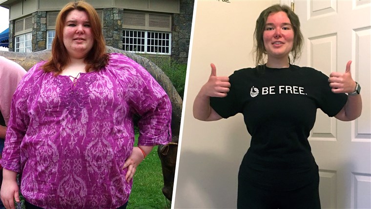 後 years of her father making fun of her weight, Jenna Winchester felt depressed and gained almost 100 pounds.